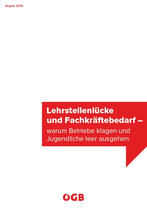 Lehrstellenlücke und Fachkräftebedarf